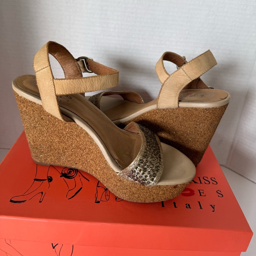 Wedges Kiss Kiss Made in Italy